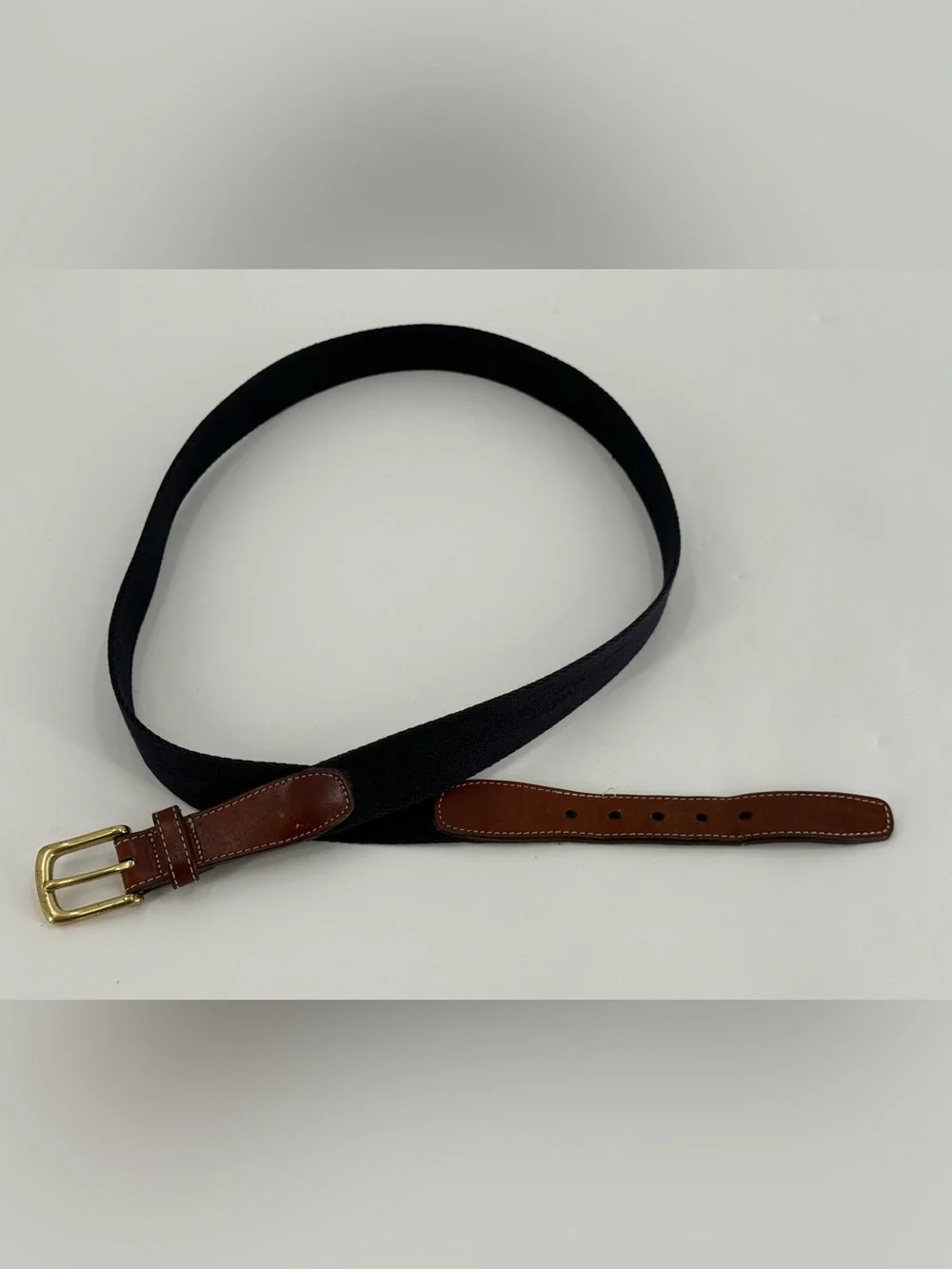 Lands’ End Canvas & Leather Belt‎ 46